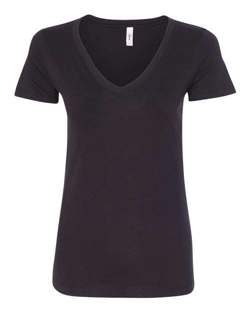 Next Level 1540 — Women's Ideal V-Neck T-Shirt — Black