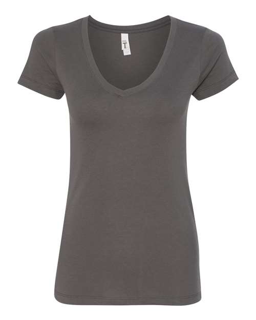 Next Level 1540 — Women's Ideal V-Neck T-Shirt — Dark Grey