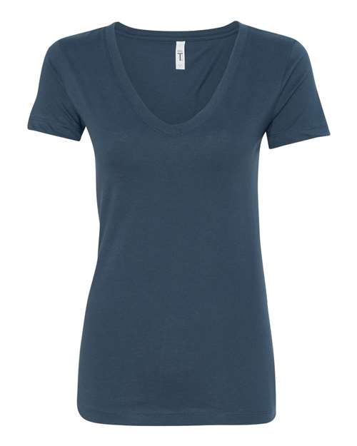 Next Level 1540 — Women's Ideal V-Neck T-Shirt — Indigo