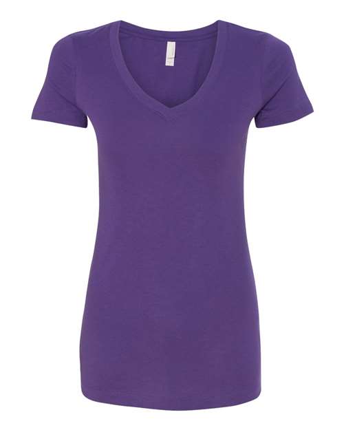 Next Level 1540 — Women's Ideal V-Neck T-Shirt — Purple Rush