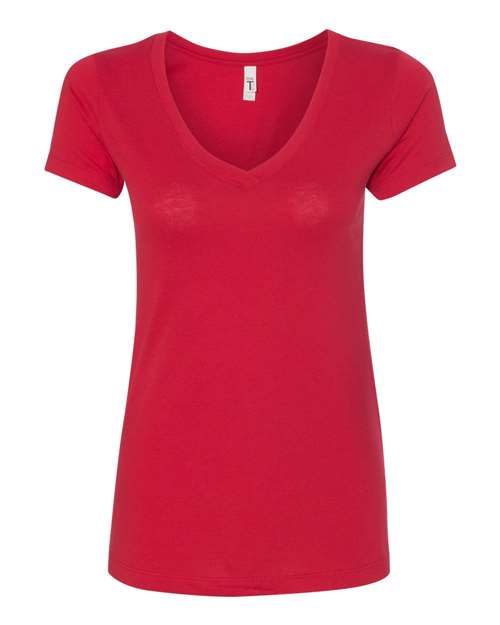 Next Level 1540 — Women's Ideal V-Neck T-Shirt — Red