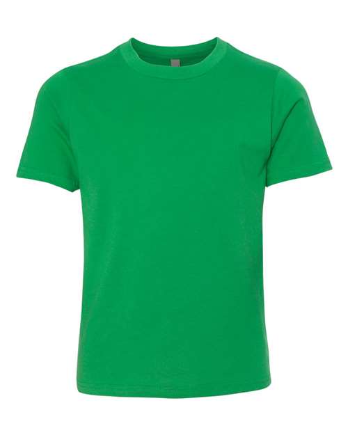 Next Level 3310 — Youth Cotton T-Shirt — Kelly Green
