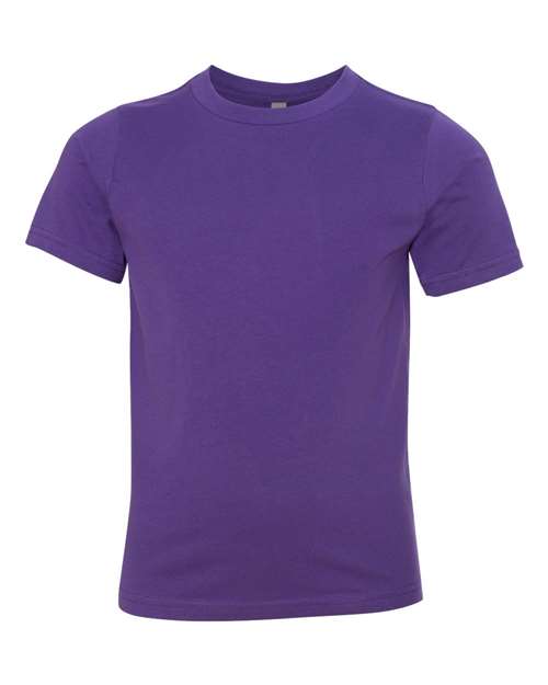 Next Level 3310 — Youth Cotton T-Shirt — Purple Rush