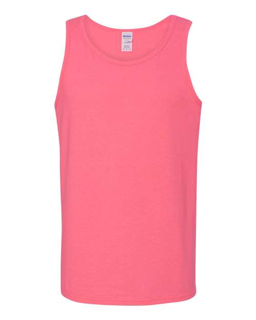 Gildan 5200 — Unisex Heavy Cotton™ Tank Top — Safety Pink