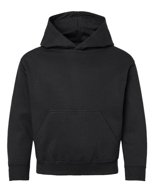 LAT 2296 — Youth Hoodie Sweatshirt — Black
