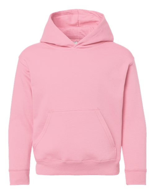 LAT 2296 — Youth Hoodie Sweatshirt — Pink