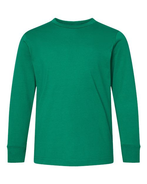 LAT 6201 — Youth Fine Jersey Long Sleeve Tee — Kelly