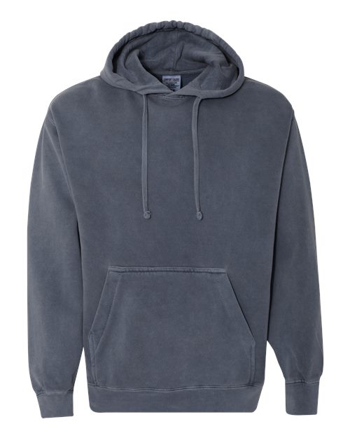 Comfort Colors 1567 — Unisex Garment-Dyed Hooded Sweatshirt — Denim