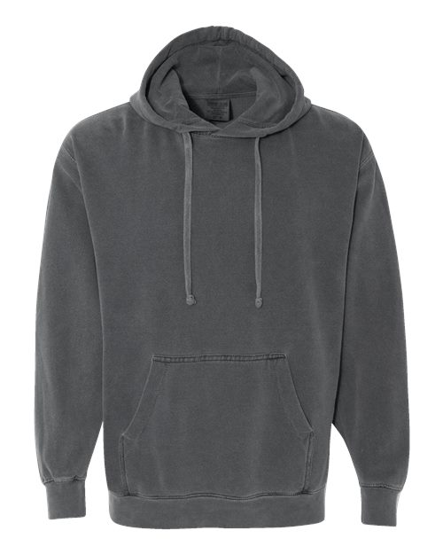 Comfort Colors 1567 — Unisex Garment-Dyed Hooded Sweatshirt — Pepper