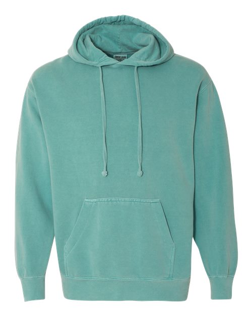 Comfort Colors 1567 — Unisex Garment-Dyed Hooded Sweatshirt — Seafoam