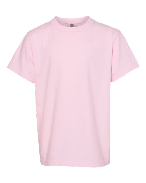 Comfort Colors 9018 — Youth Garment-Dyed Heavyweight T-Shirt — Blossom