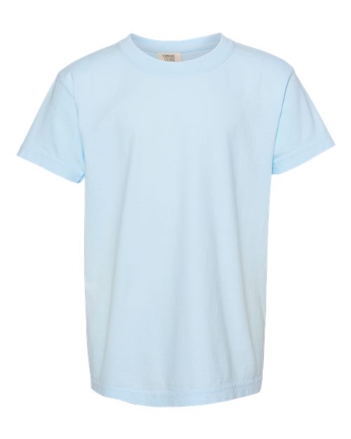 Comfort Colors 9018 — Youth Garment-Dyed Heavyweight T-Shirt — Chambray