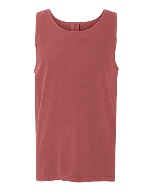 Comfort Colors 9360 — Unisex Garment-Dyed Heavyweight Tank Top — Brick
