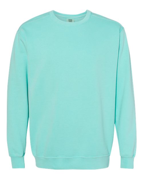 Comfort Colors 1566 — Unisex Garment-Dyed Crewneck Sweatshirt — Chalky Mint