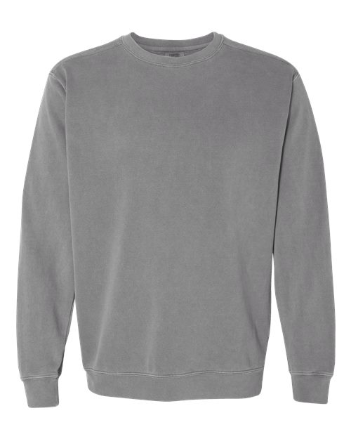 Comfort Colors 1566 — Unisex Garment-Dyed Crewneck Sweatshirt — Grey