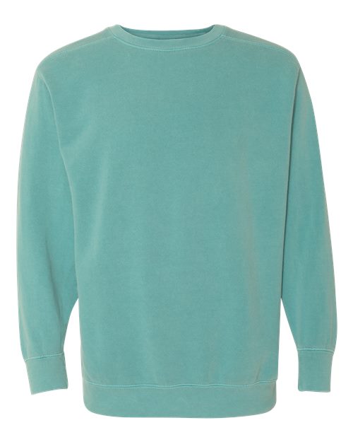 Comfort Colors 1566 — Unisex Garment-Dyed Crewneck Sweatshirt — Seafoam