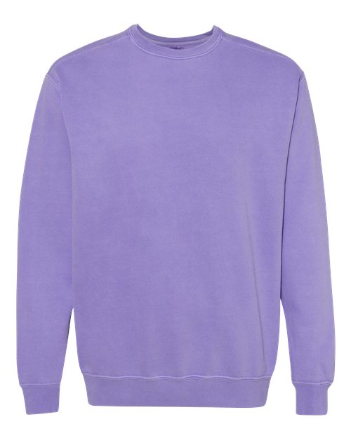 Comfort Colors 1566 — Unisex Garment-Dyed Crewneck Sweatshirt — Violet