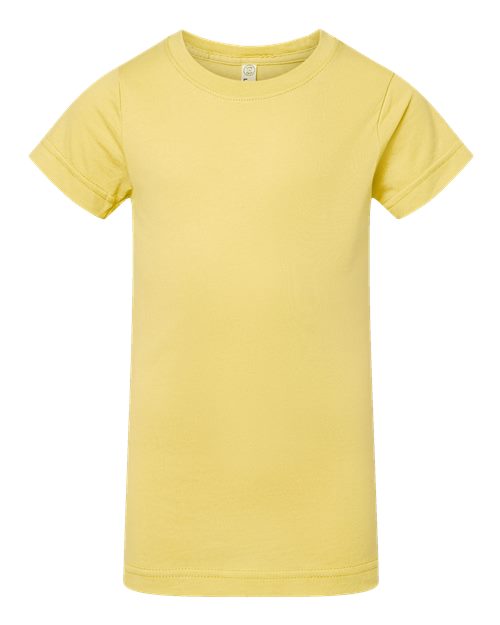 LAT 2616 — Girls' Fine Jersey Tee — Butter