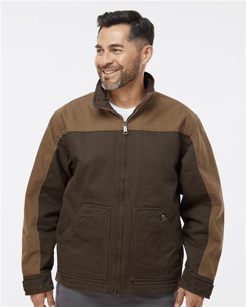 DRI DUCK 5089T — Men's Tall Horizon Two-Tone Boulder Cloth™ Canvas Jacket — main view