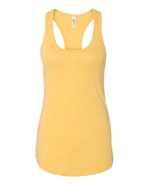 Next Level 1533 — Women's Ideal Racerback Tank — Banana Cream