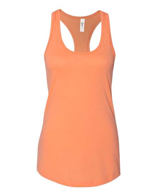 Next Level 1533 — Women's Ideal Racerback Tank — Light Orange