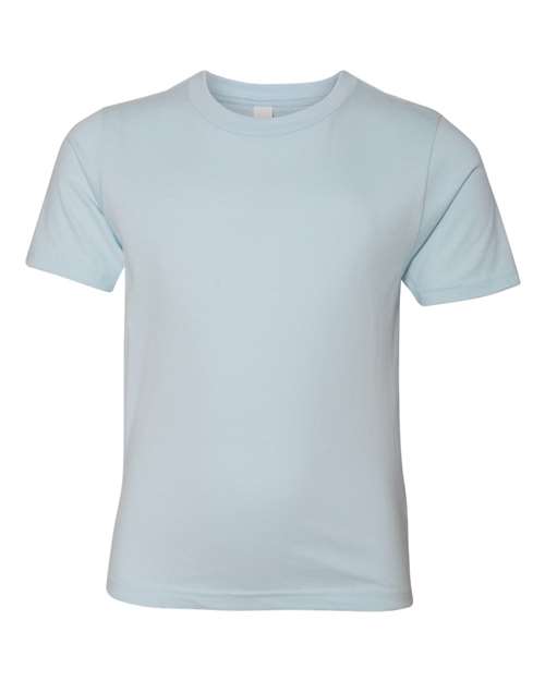 Next Level 3310 — Youth Cotton T-Shirt — Light Blue