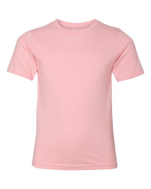 Next Level 3310 — Youth Cotton T-Shirt — Light Pink