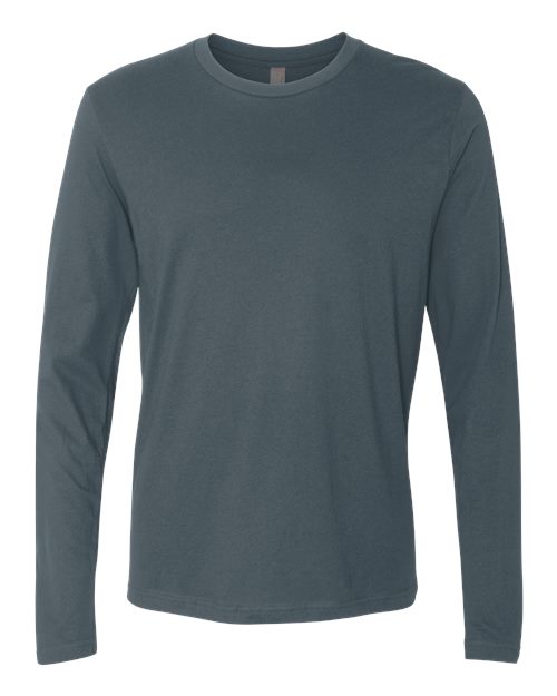 Next Level 3601 — Unisex Cotton Long Sleeve T-Shirt — Indigo