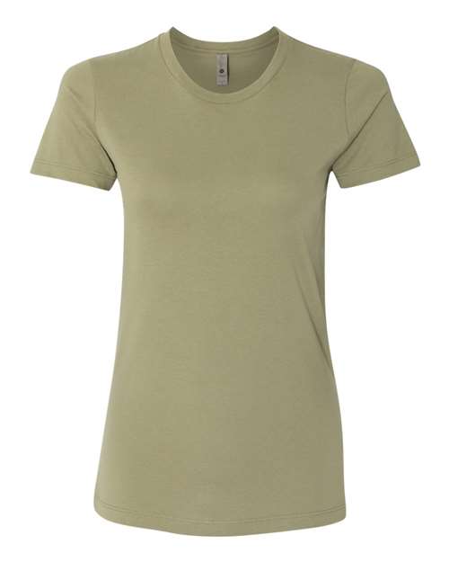 Next Level 3900 — Women’s Cotton T-Shirt — Light Olive