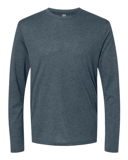 Next Level 6071 — Men's Triblend Long Sleeve T-Shirt — Indigo