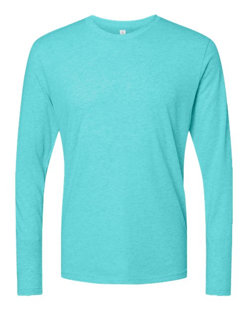 Next Level 6071 — Men's Triblend Long Sleeve T-Shirt — Tahiti Blue