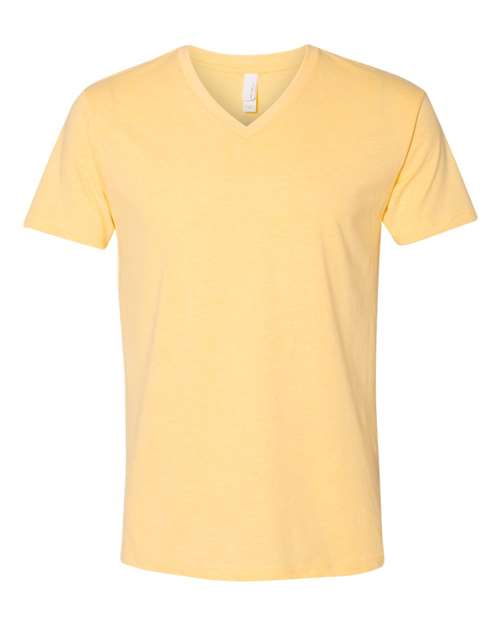 Next Level 6240 — Men's CVC V-Neck T-Shirt — Banana Cream