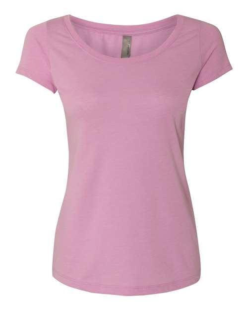 Next Level 6730 — Women’s Triblend Scoop Neck T-Shirt — Vintage Lilac