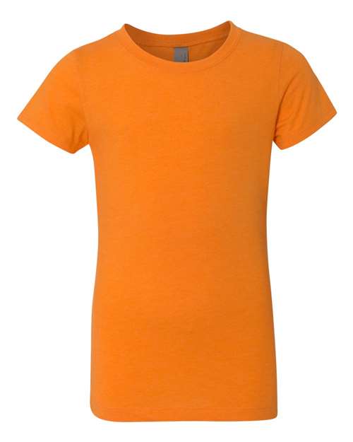 Next Level 3712 — Girls’ CVC Princess T-Shirt — Orange