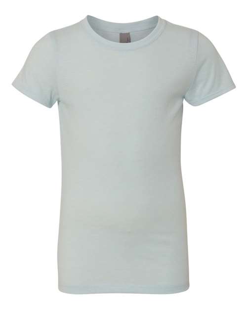 Next Level 3712 — Girls’ CVC Princess T-Shirt — Ice Blue
