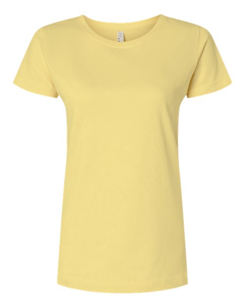 LAT 3516 — Women's Fine Jersey Tee — Butter