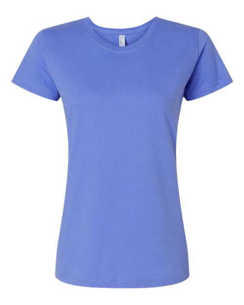 LAT 3516 — Women's Fine Jersey Tee — Carolina Blue
