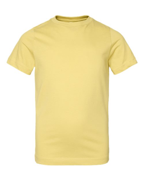 LAT 6101 — Youth Fine Jersey Tee — Butter