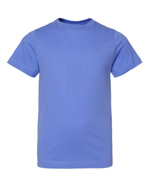 LAT 6101 — Youth Fine Jersey Tee — Carolina Blue