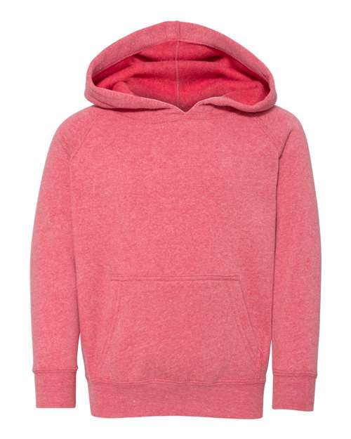 Independent Trading Co. PRM10TSB — Toddler Special Blend Hooded Raglan Sweatshirt — Pomegranate