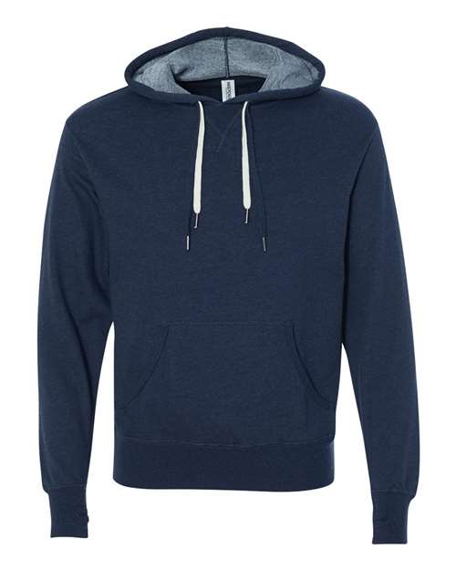 Independent Trading Co. PRM90HT — Unisex Midweight French Terry Hooded Sweatshirt — Navy Heather