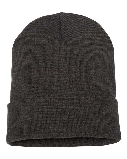 YP Classics 1501KC — Cuffed Beanie — Dark Grey