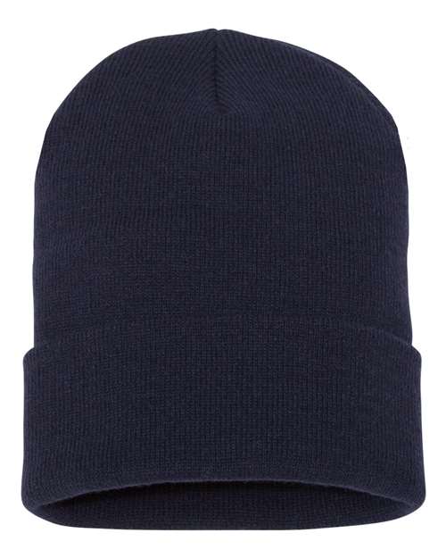YP Classics 1501KC — Cuffed Beanie — Navy