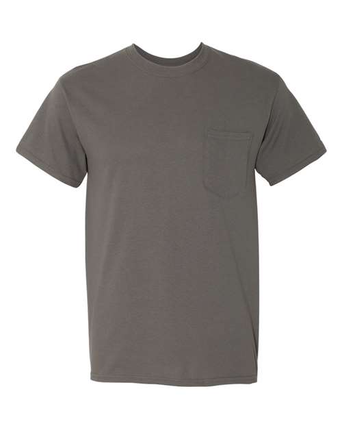 Gildan 5300 — Unisex Heavy Cotton™ Pocket T-Shirt — Charcoal