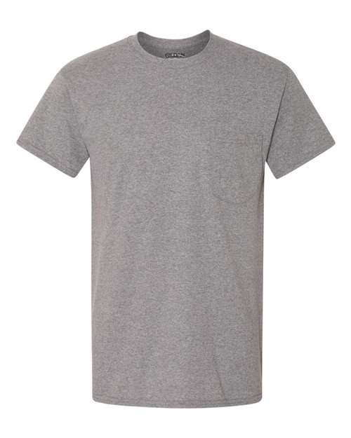 Gildan 5300 — Unisex Heavy Cotton™ Pocket T-Shirt — Graphite Heather