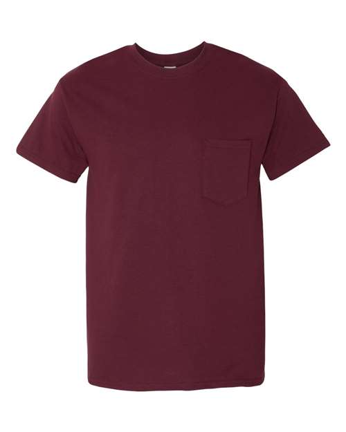 Gildan 5300 — Unisex Heavy Cotton™ Pocket T-Shirt — Maroon