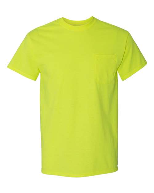 Gildan 5300 — Unisex Heavy Cotton™ Pocket T-Shirt — Safety Green