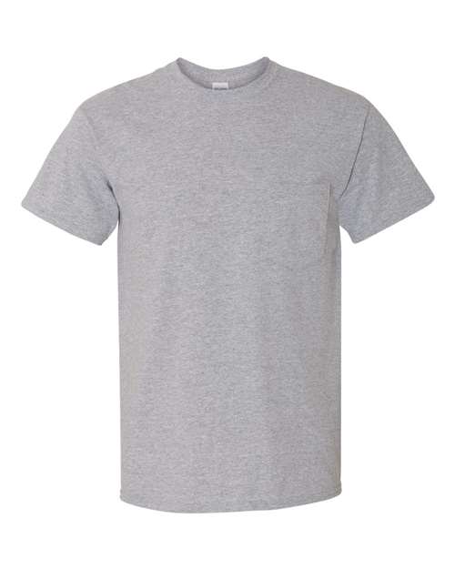 Gildan 5300 — Unisex Heavy Cotton™ Pocket T-Shirt — Sport Grey