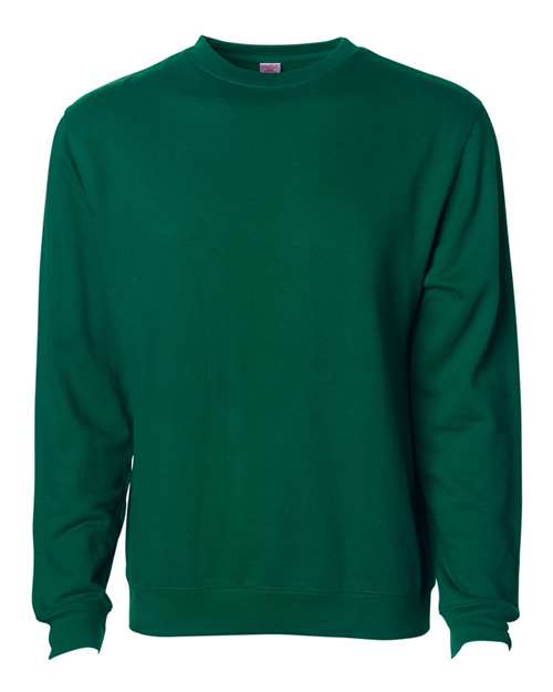 Independent Trading Co. SS3000 — Unisex Midweight Crewneck Sweatshirt — Dark Green
