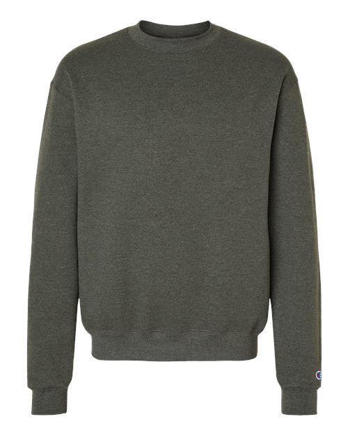 Champion S600 — Unisex Powerblend® Crewneck Sweatshirt — Dark Green Heather